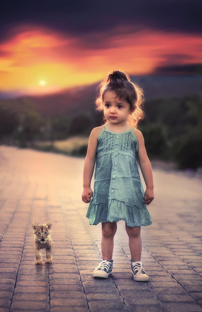 Bohemian Fashion in Forest